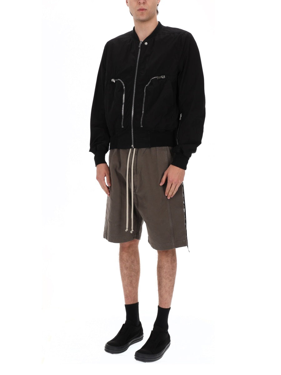 Rick Owens Drkshdw Men Giacca Bomber "Bauhaus Flight" RICK OWENS