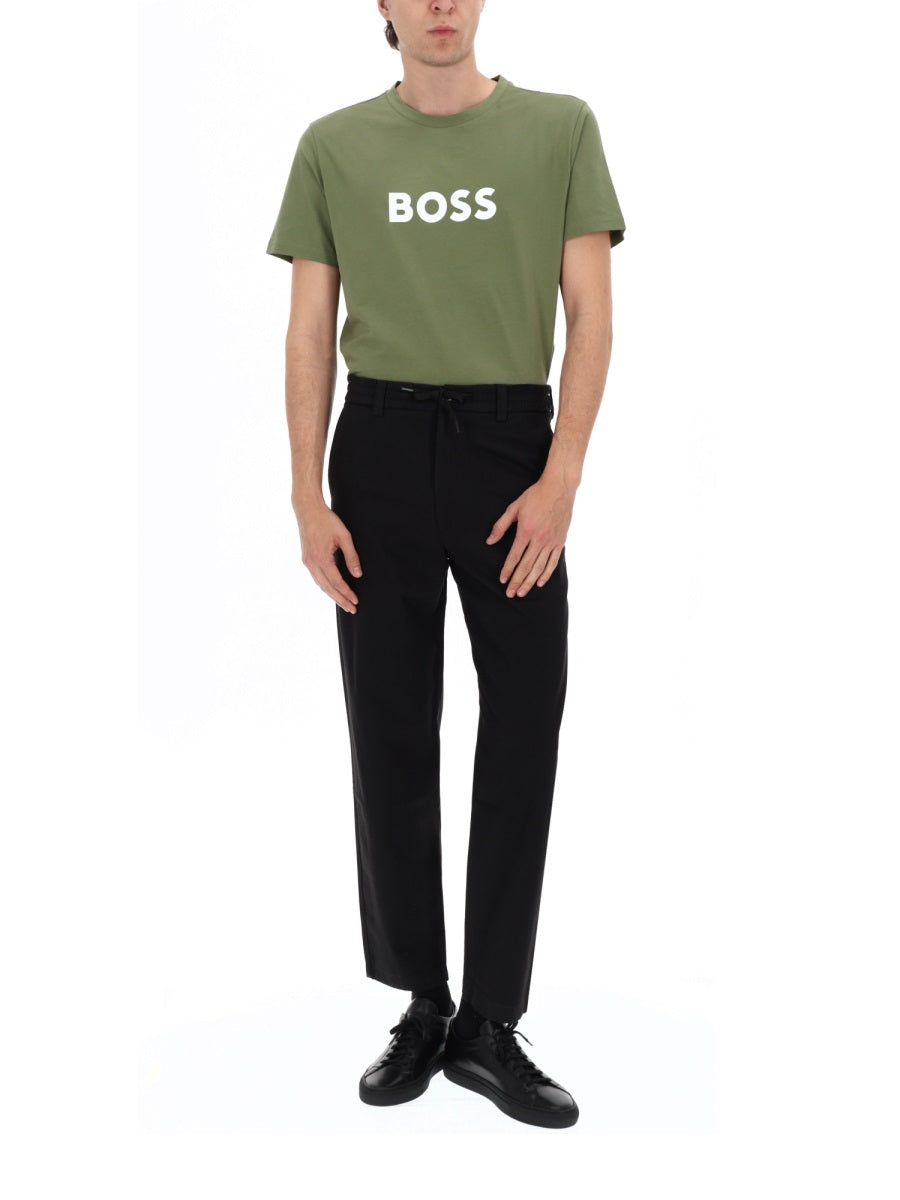 Boss Men Pantalone Chino Con Coulisse BOSS