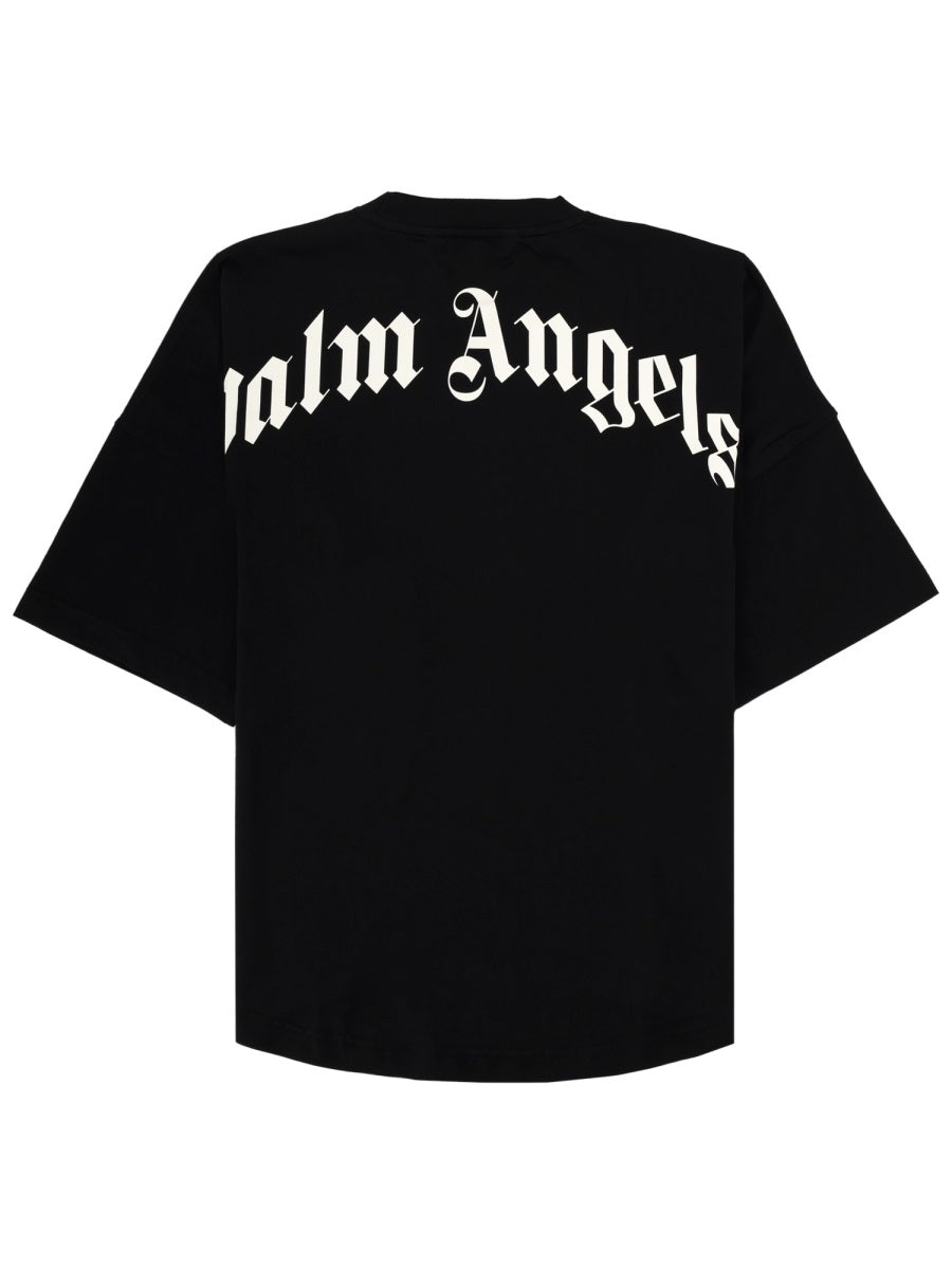 Palm Angels Men T-Shirt In Cotone PALM ANGELS