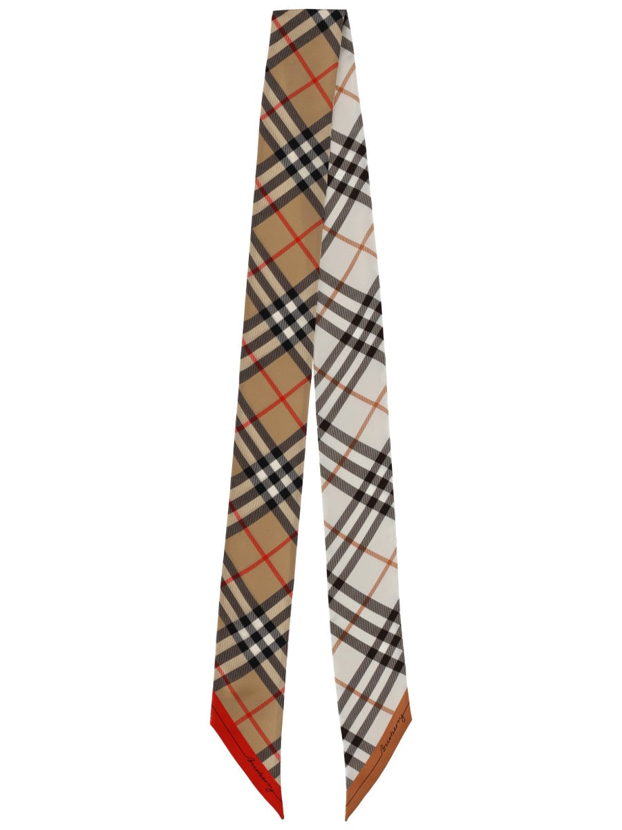 Burberry Women Sciarpa Sottile "Check" BURBERRY