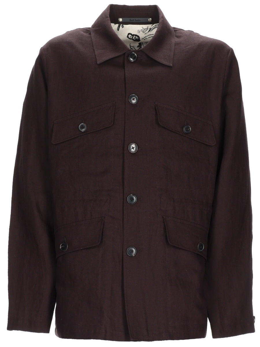 Paul Smith Men Giacca "Field" In Lino PAUL SMITH