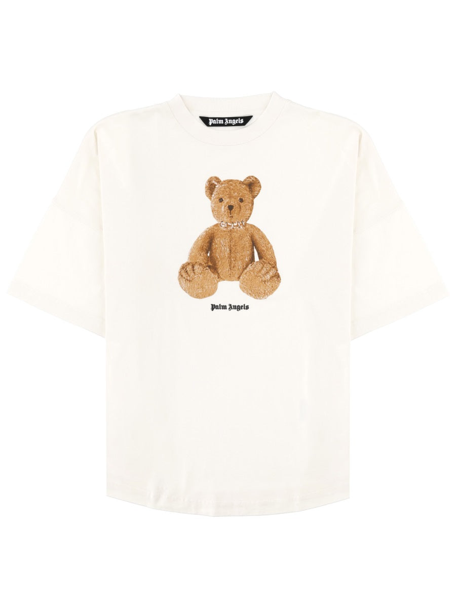 Palm Angels Men T-Shirt Con Logo PALM ANGELS