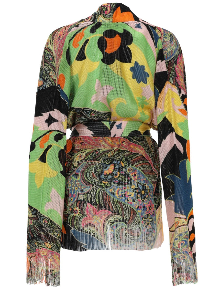 Etro Women Cardigan Con Frange ETRO