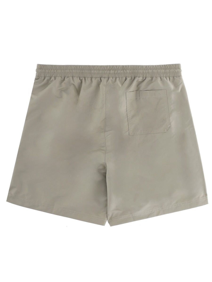 Brunello Cucinelli Men Costume Da Bagno Con Logo BRUNELLO CUCINELLI