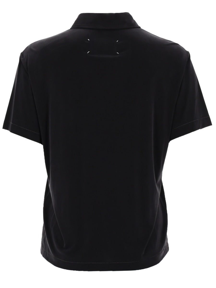 Maison Margiela Women Polo In Cupro MAISON MARGIELA