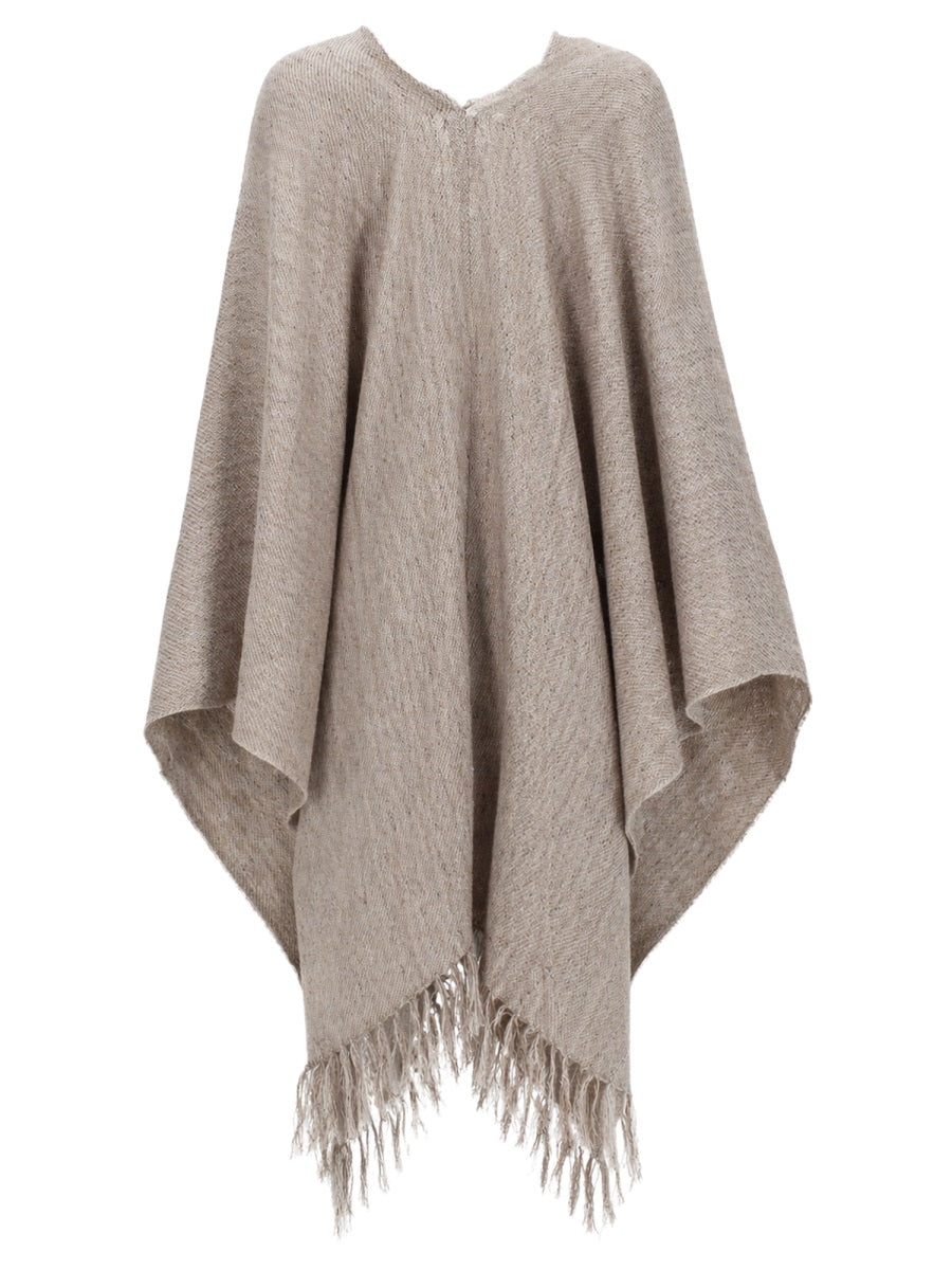 Brunello Cucinelli Women Poncho In Lino BRUNELLO CUCINELLI
