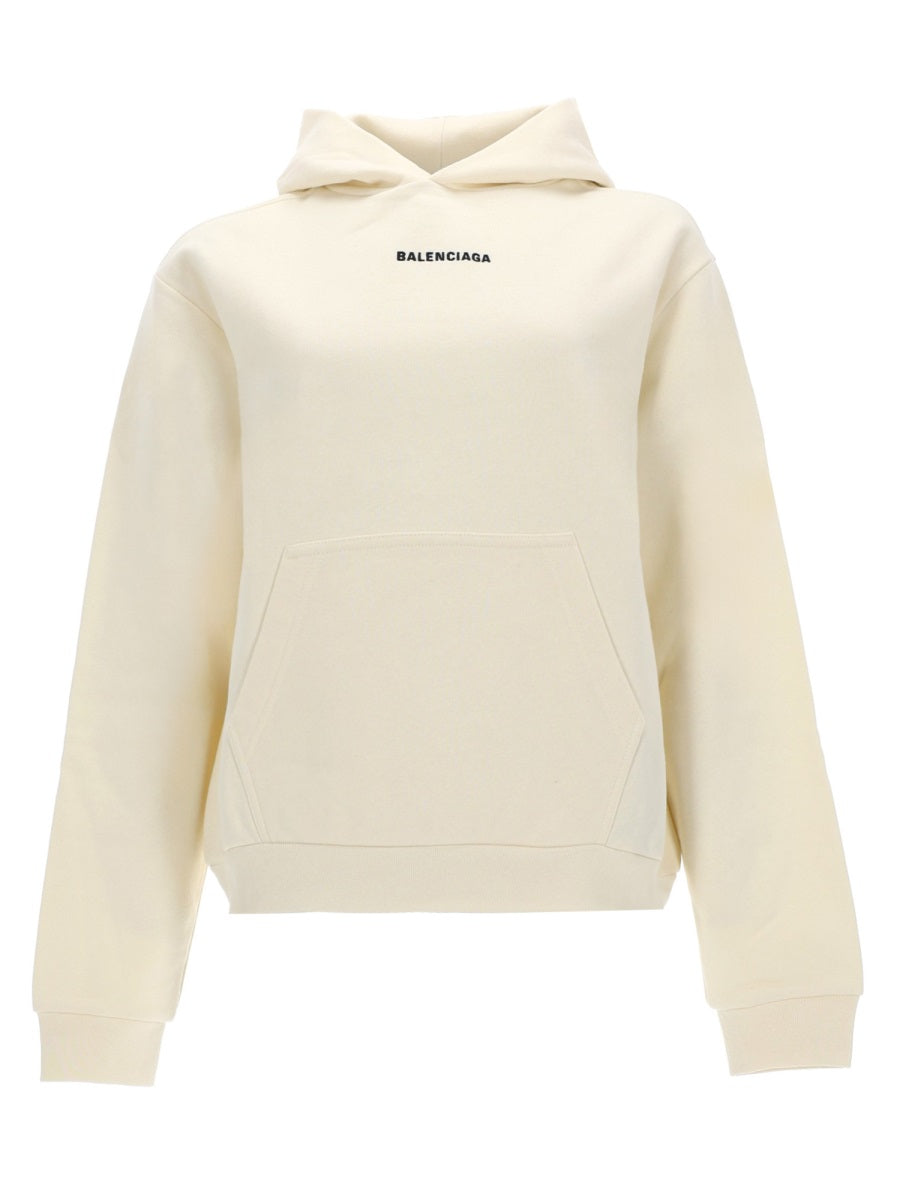 Balenciaga Women Felpa Con Logo BALENCIAGA