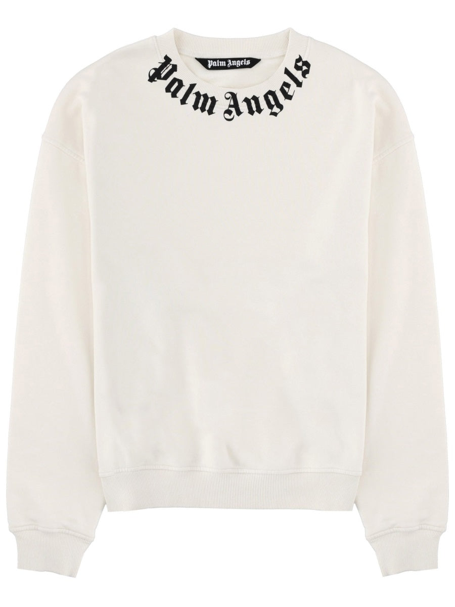 Palm Angels Men Felpa Con Logo PALM ANGELS