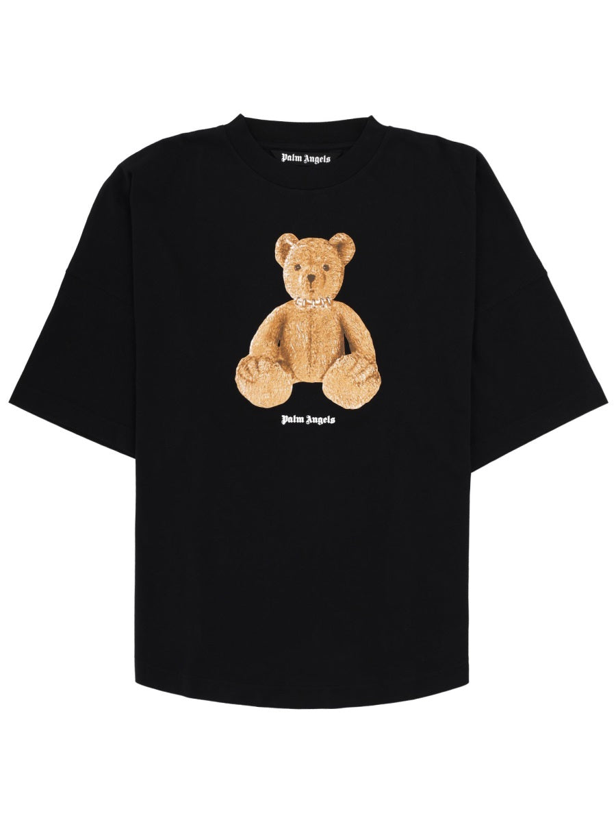 Palm Angels Men T-Shirt Con Logo PALM ANGELS