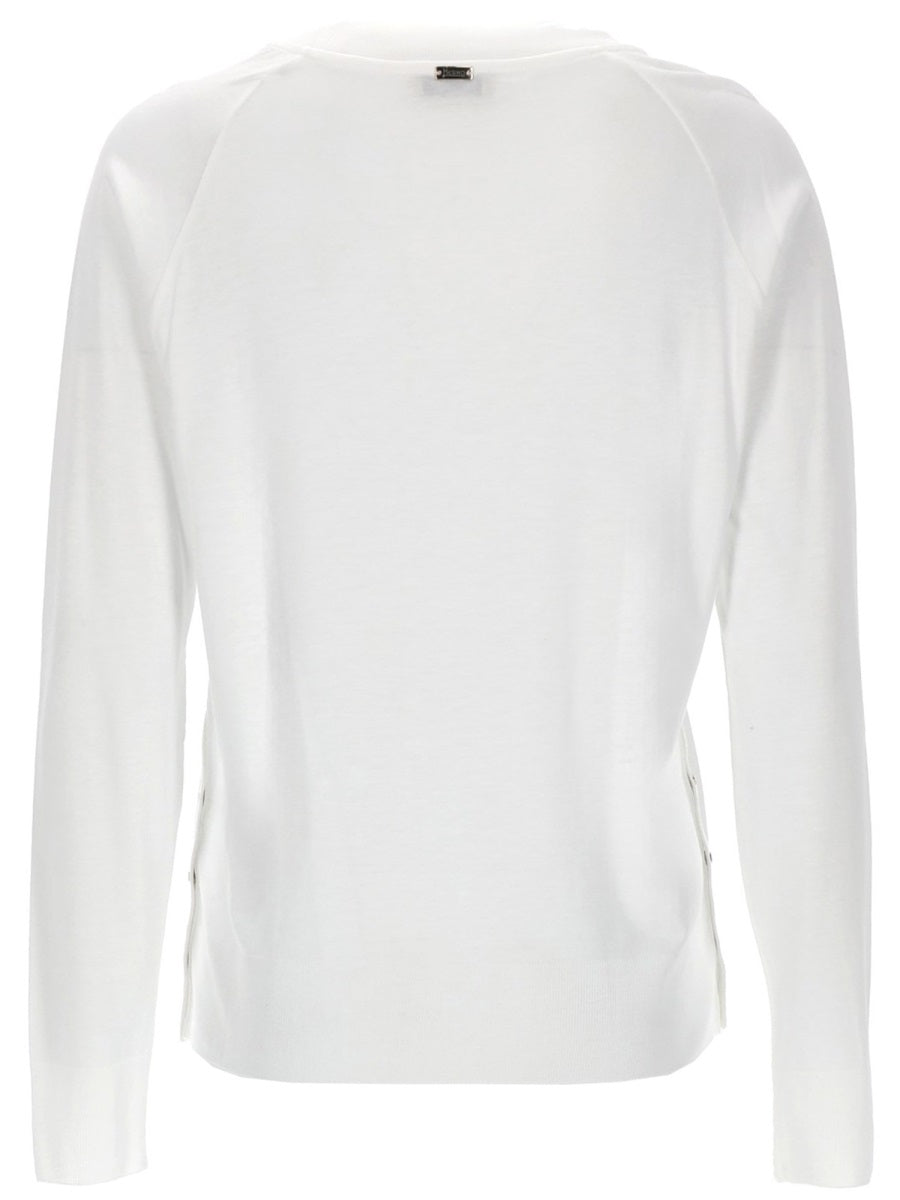 Herno Women Maglia Con Bottoni Laterali HERNO