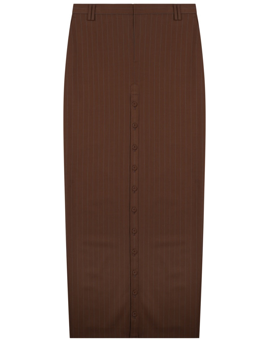 Jean Paul Gaultier Women Gonna Midi Con Bottoni JEAN PAUL GAULTIER