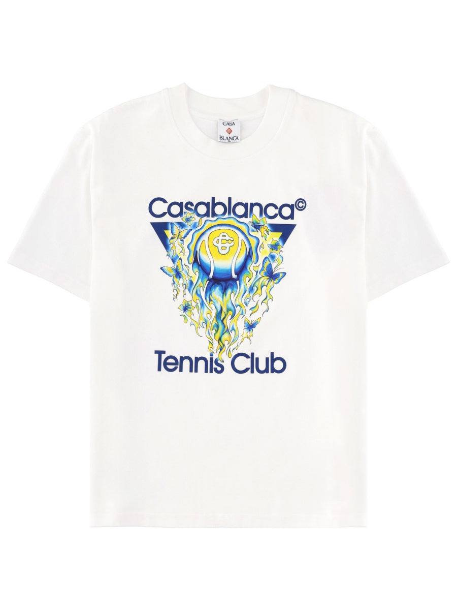 Casablanca Women "Tennis Club" T-Shirt CASABLANCA