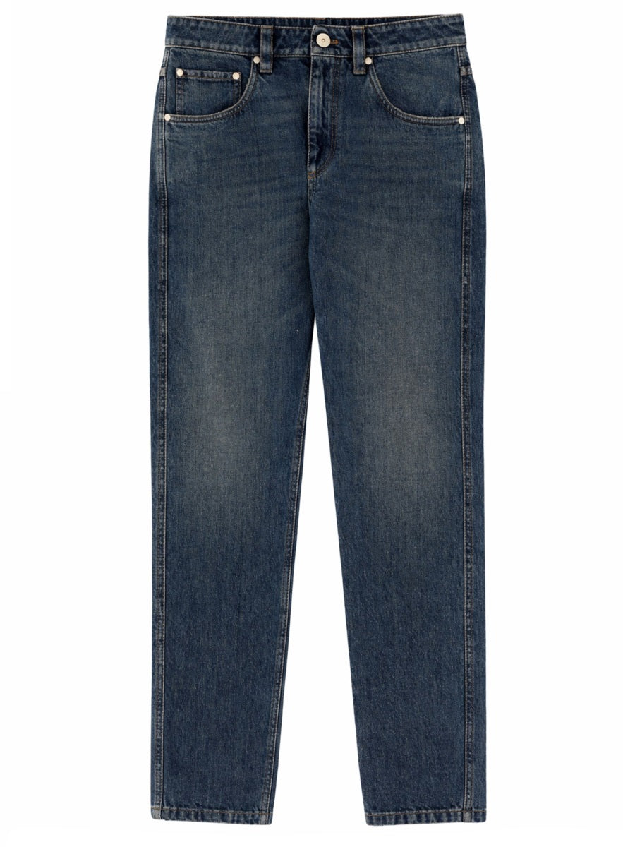 Brunello Cucinelli Women "Straight" Jeans BRUNELLO CUCINELLI