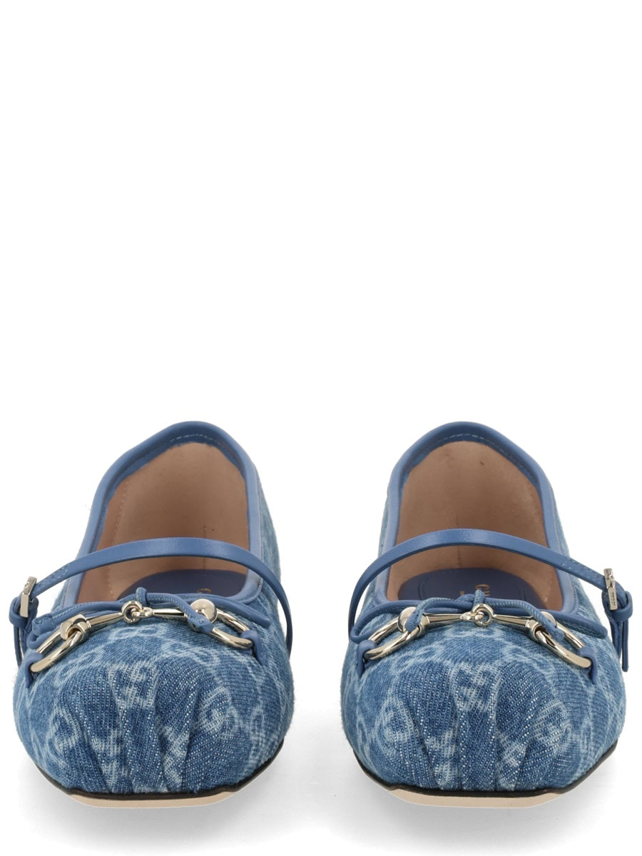 Gucci Women Ballerina Con Morsetto GUCCI