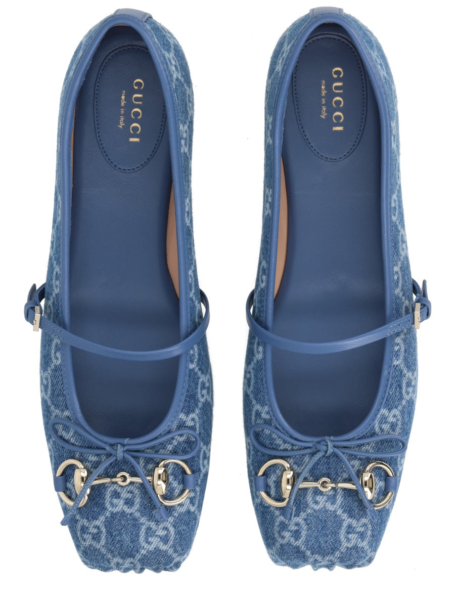 Gucci Women Ballerina Con Morsetto GUCCI