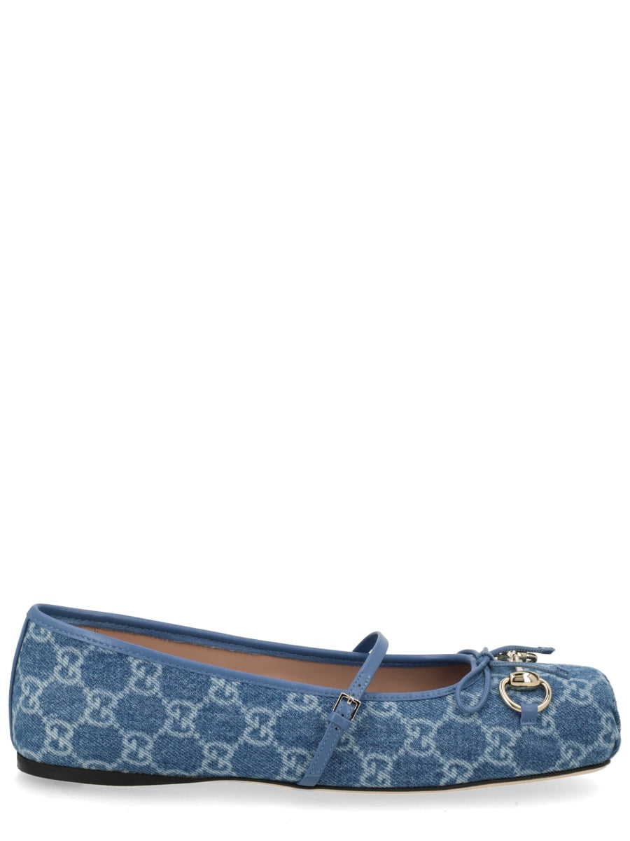 Gucci Women Ballerina Con Morsetto GUCCI