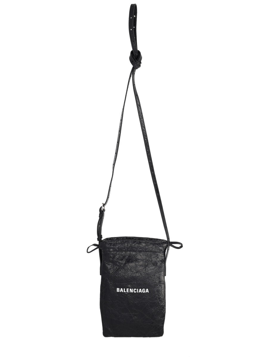 Balenciaga Men Porta Cellulare Con Logo BALENCIAGA
