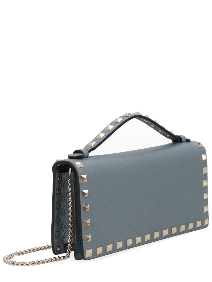 Valentino Garavani Women Portafoglio "Rockstud" Con Catena VALENTINO GARAVANI