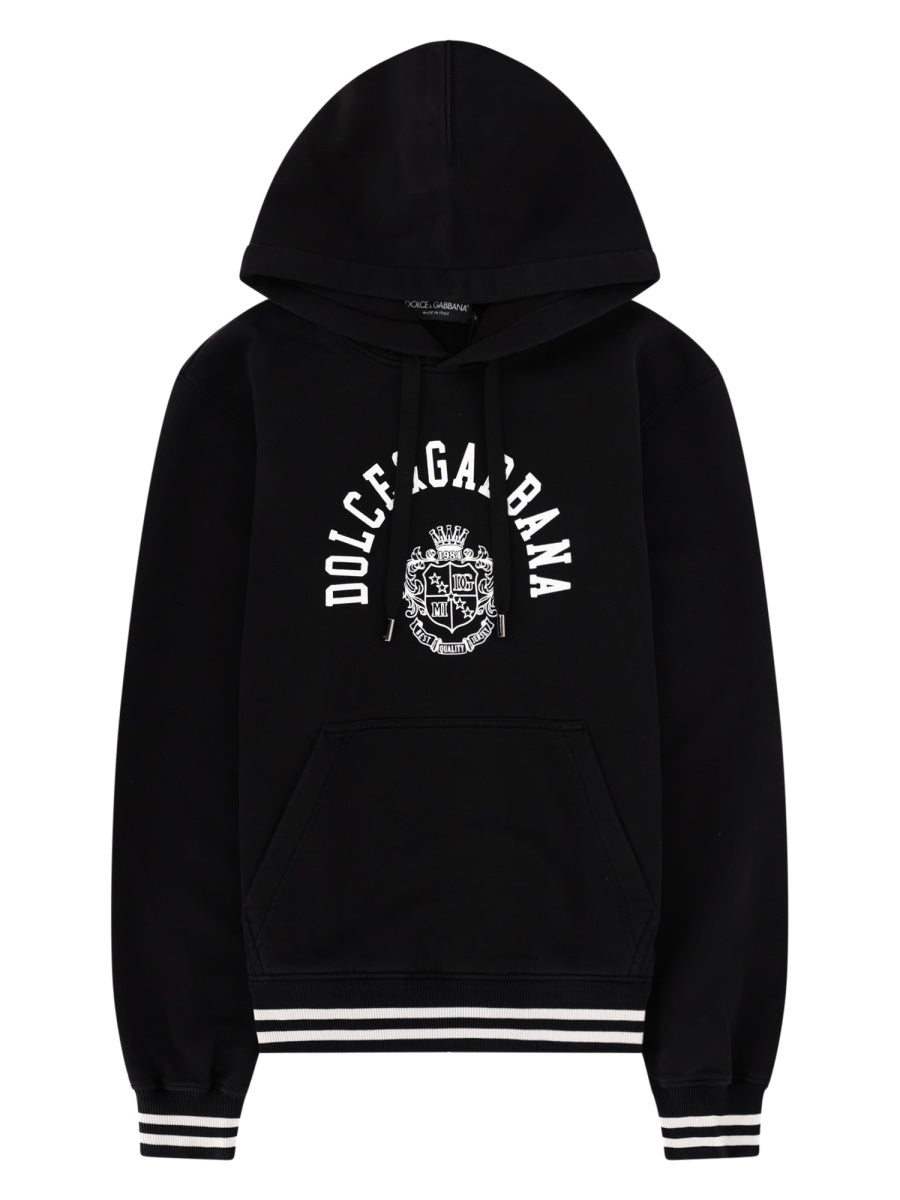 Dolce & Gabbana Men Felpa Con Logo DOLCE & GABBANA