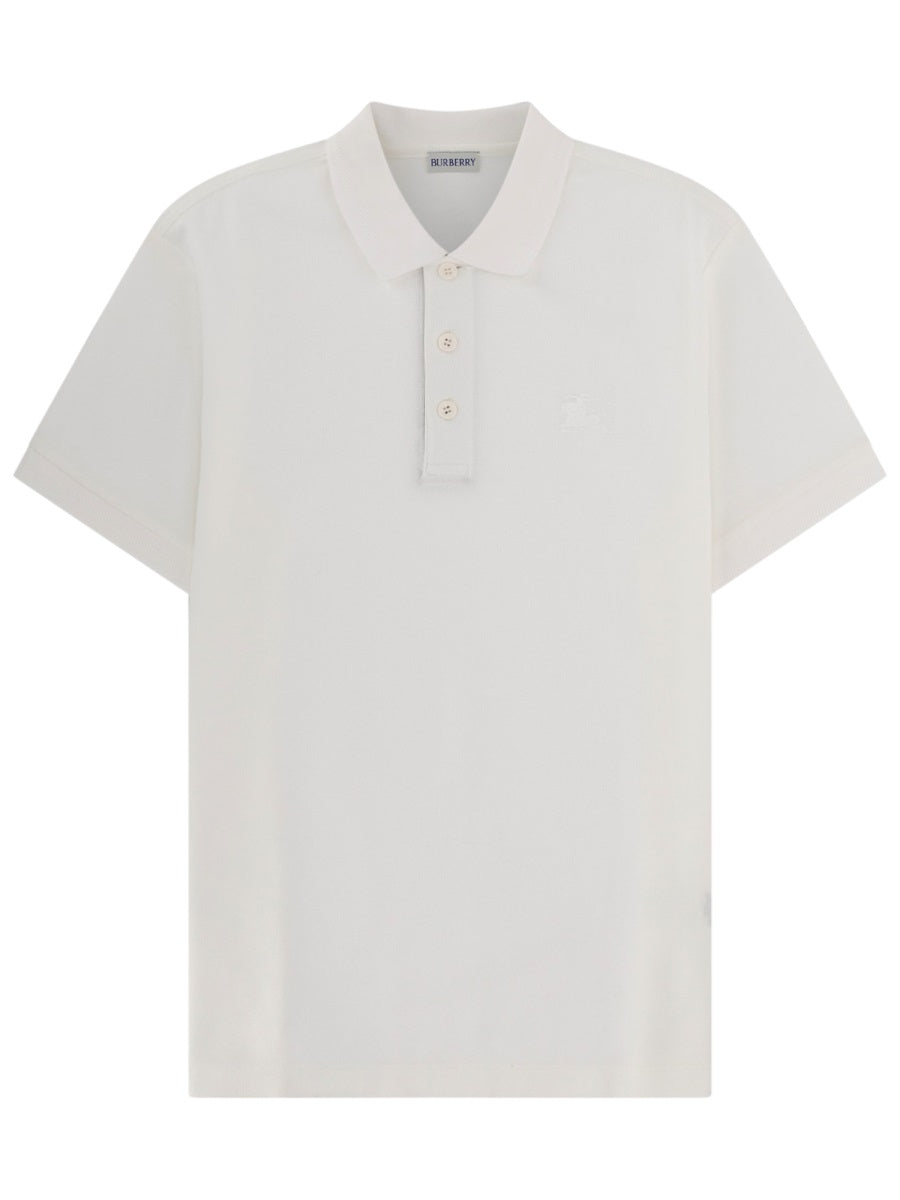 Burberry Men Polo In Cotone BURBERRY