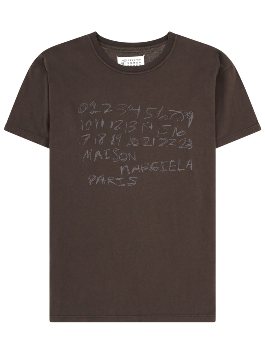 Maison Margiela Women T-Shirt Con Stampa MAISON MARGIELA