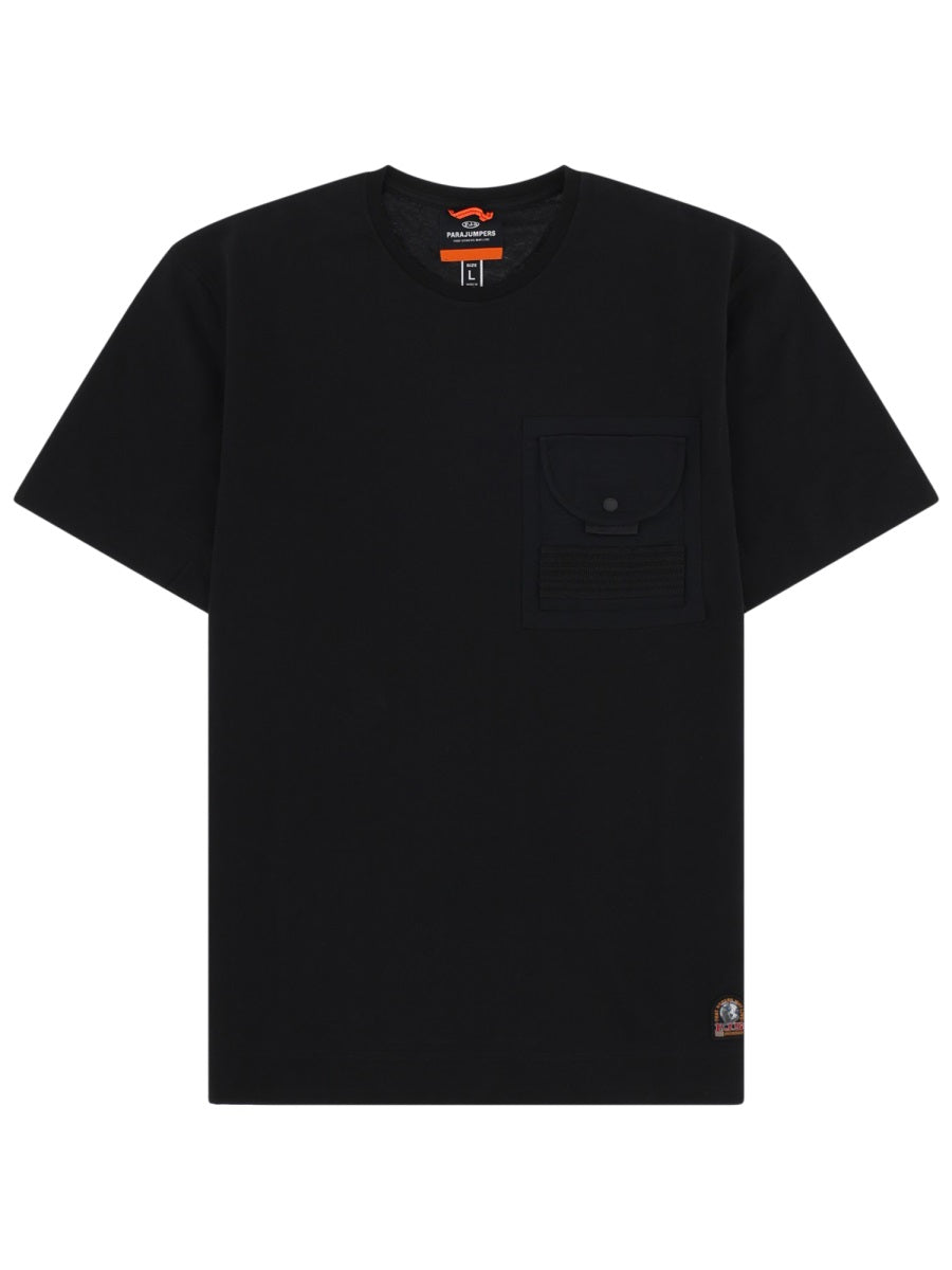Parajumpers Men T-Shirt "Malham" Con Taschino PARAJUMPERS