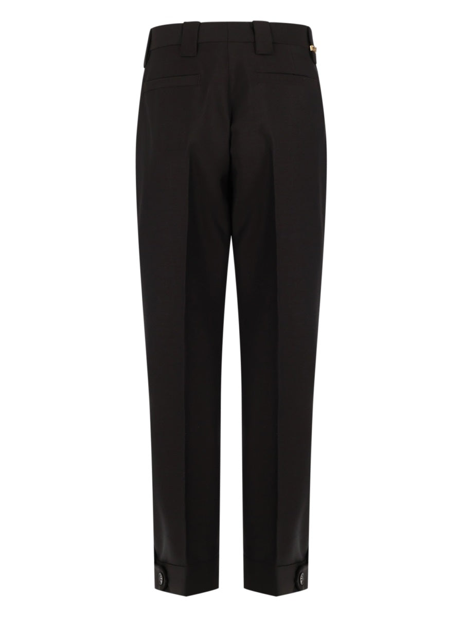 Versace Men Pantalone In Lana E Mohair VERSACE
