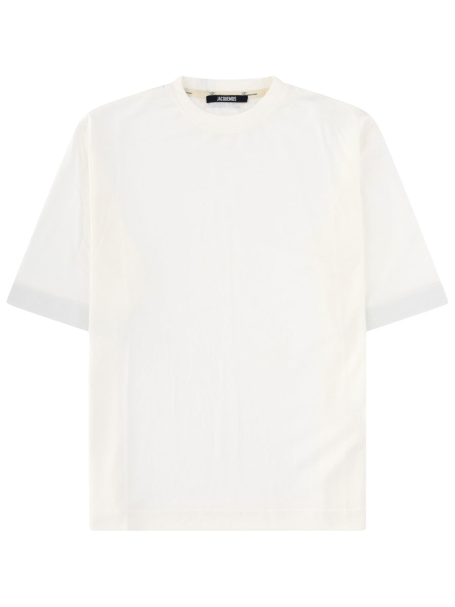 Jacquemus Women T-Shirt In Jersey Effetto Carta JACQUEMUS