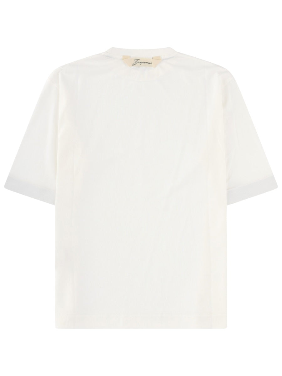 Jacquemus Women T-Shirt In Jersey Effetto Carta JACQUEMUS