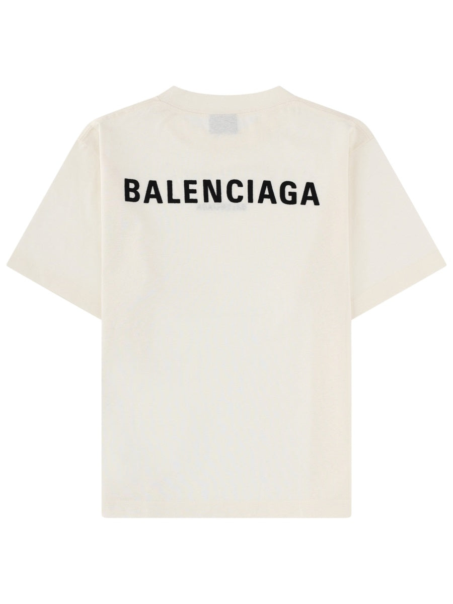 Balenciaga Women T-Shirt Con Logo BALENCIAGA