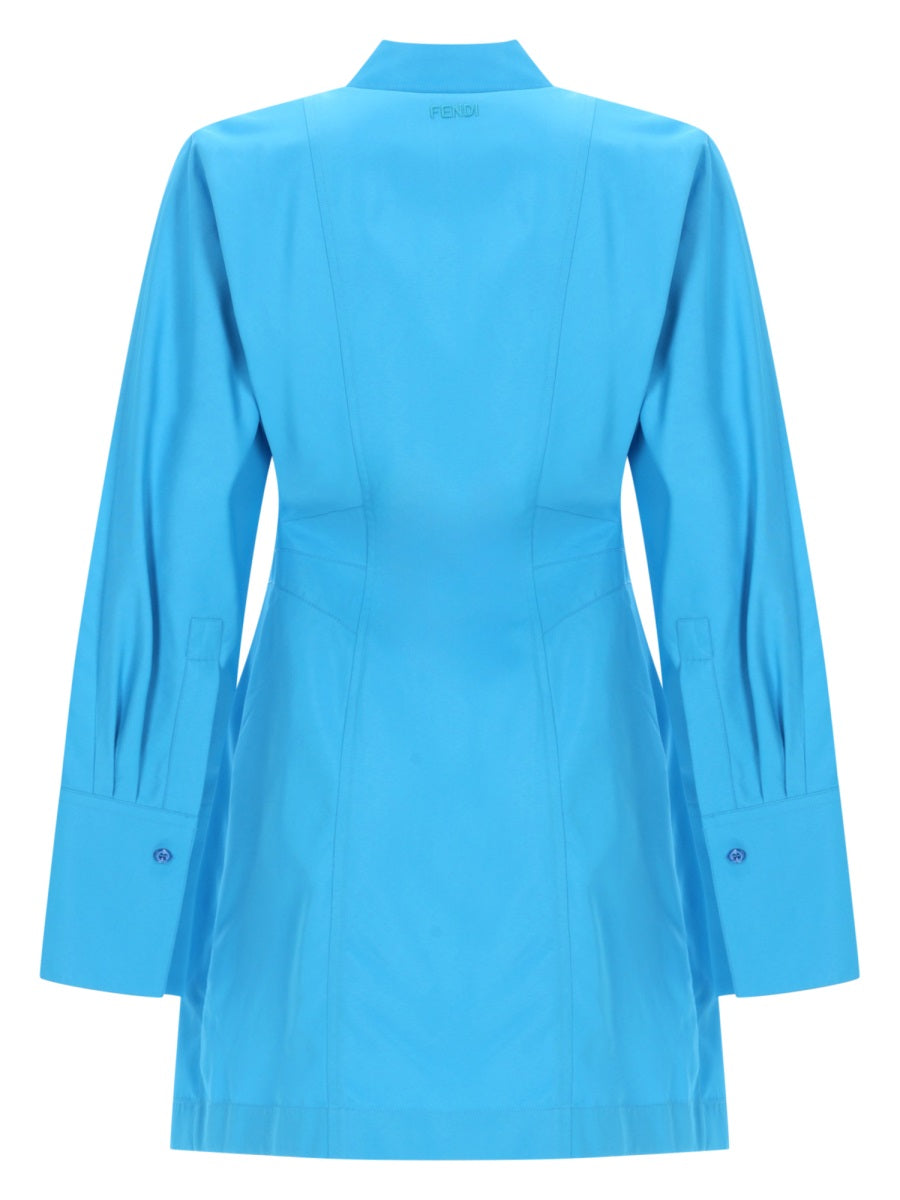 Fendi Women Abito Mini In Viscosa FENDI