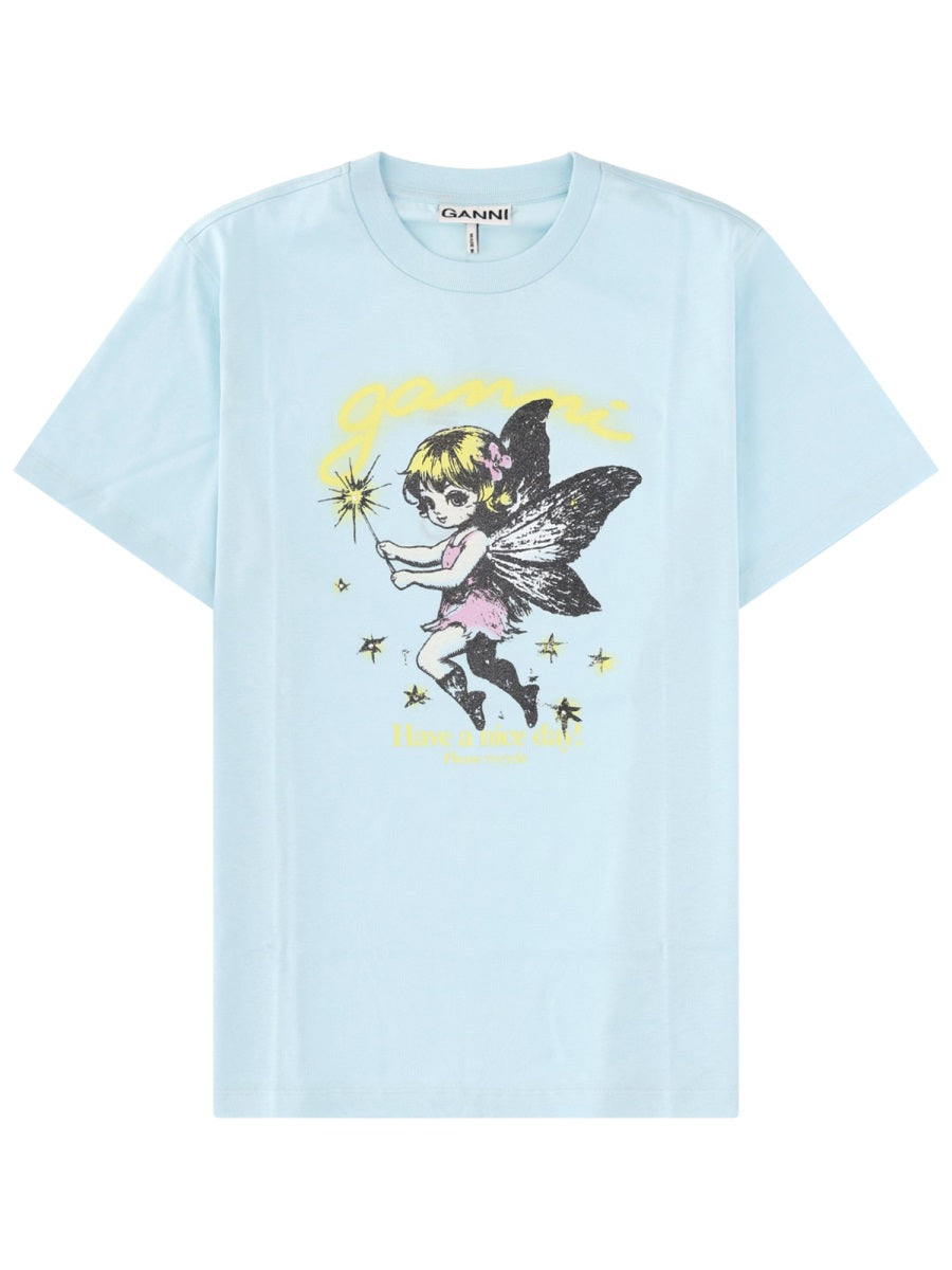 Ganni Women T-Shirt "Fairy" GANNI