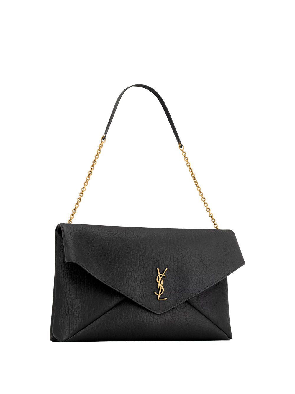 Saint Laurent Women Cassandre Xxl Envelope Pouch On Chain In Lambskin SAINT LAURENT