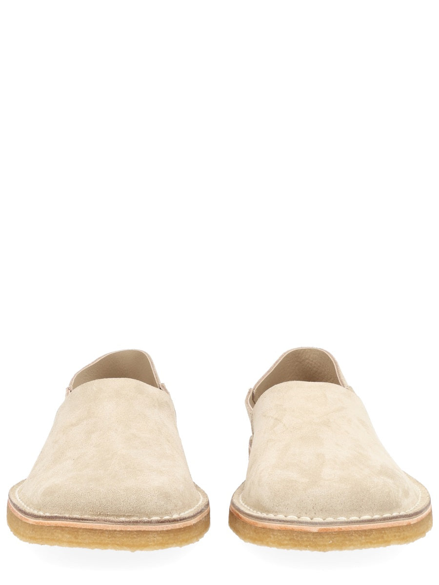 Lemaire Men Mocassino Slip-On  In Suede LEMAIRE