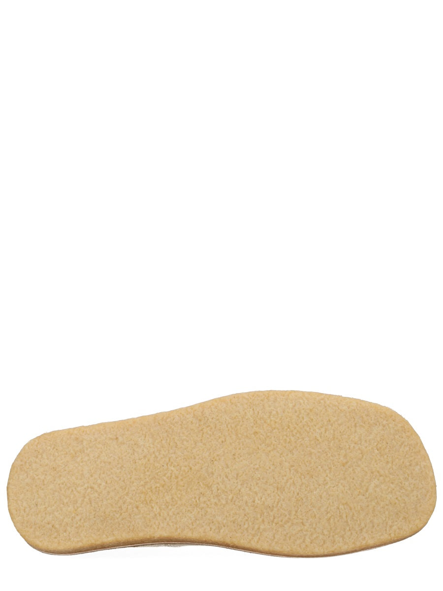 Lemaire Men Mocassino Slip-On  In Suede LEMAIRE