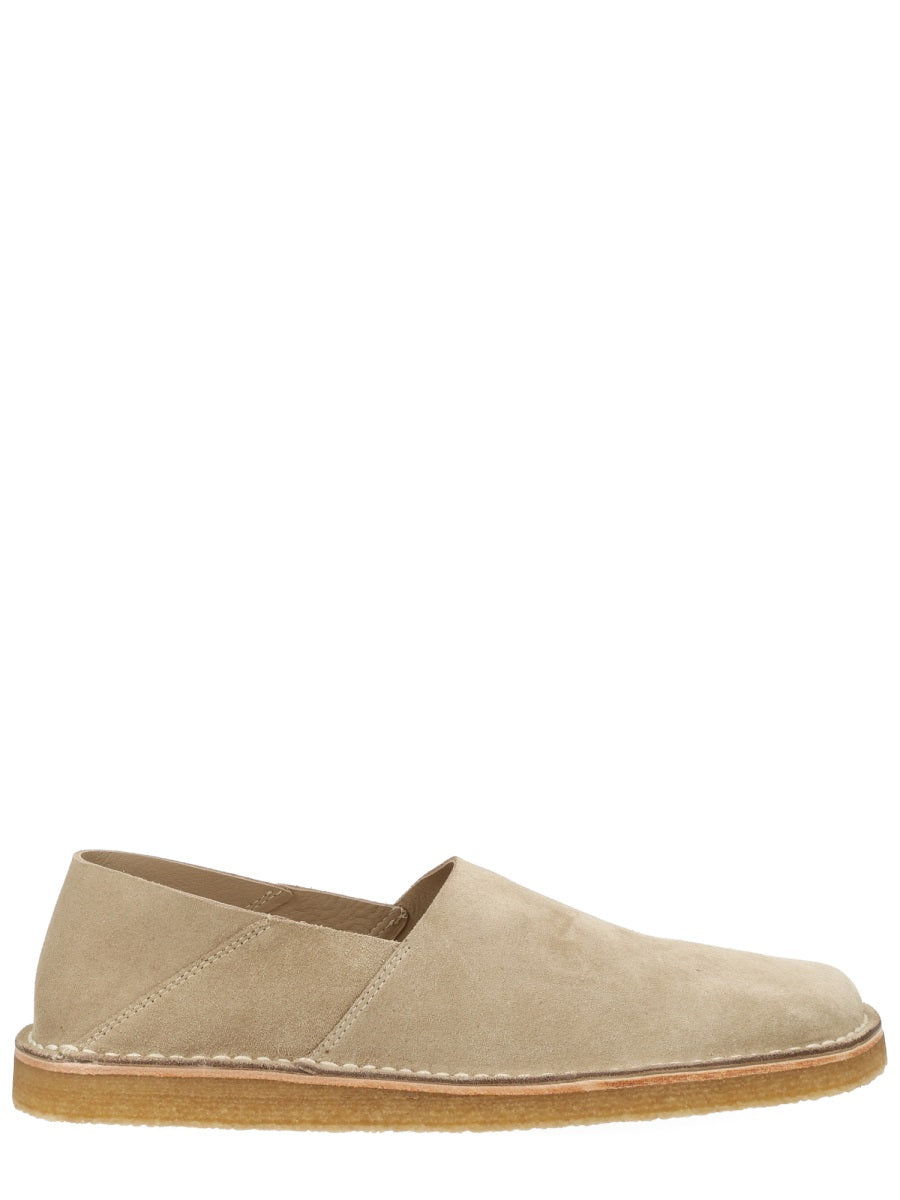 Lemaire Men Mocassino Slip-On  In Suede LEMAIRE