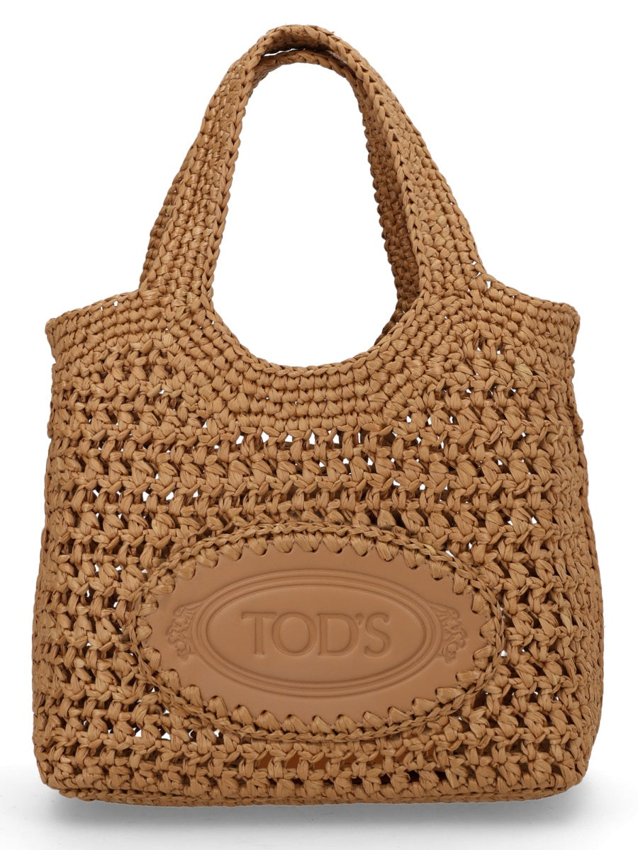 Tod's Women Borsa Shopping Mini Con Logo TOD'S