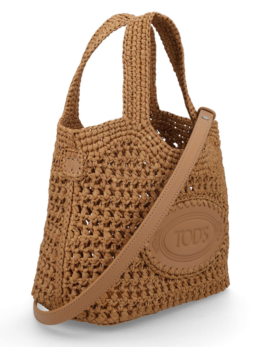 Tod's Women Borsa Shopping Mini Con Logo TOD'S