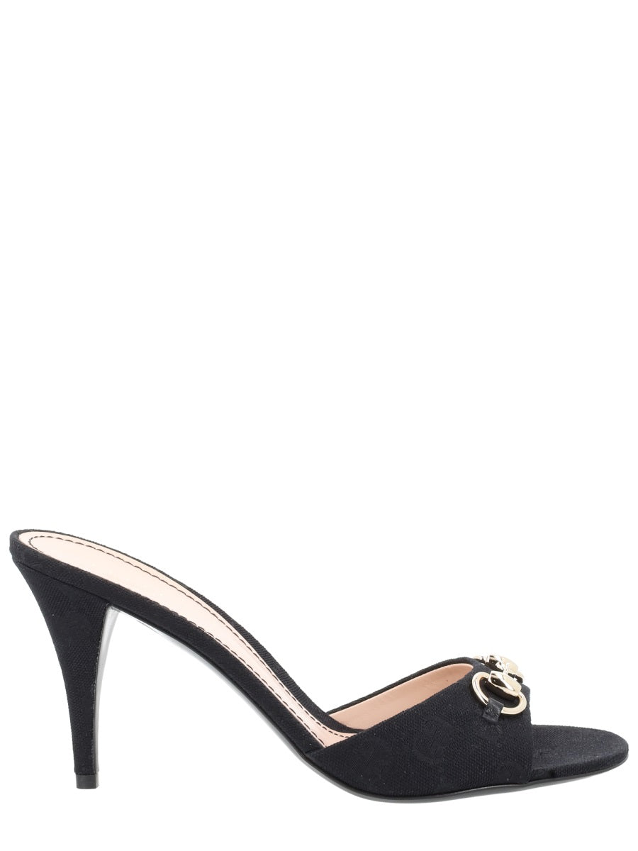 Gucci Women Sandalo "Slider" Donna Con Morsetto GUCCI