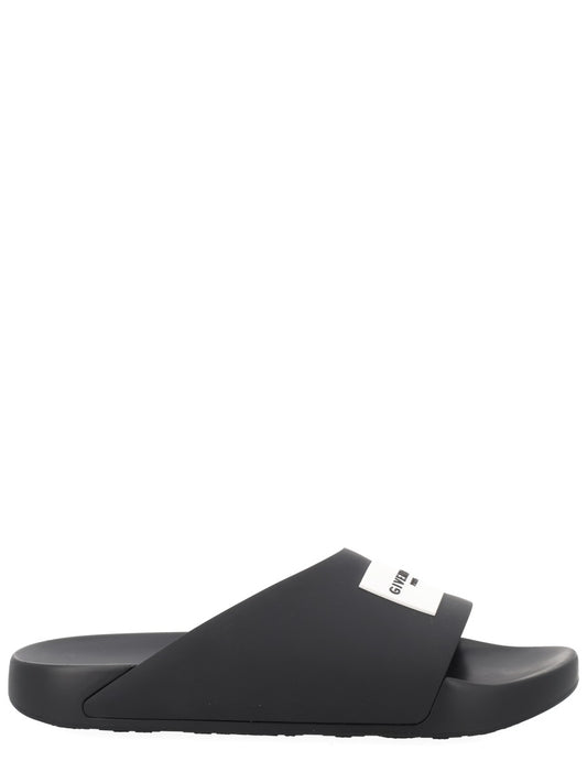 Givenchy Men Mule Piatta "Label Slide" GIVENCHY