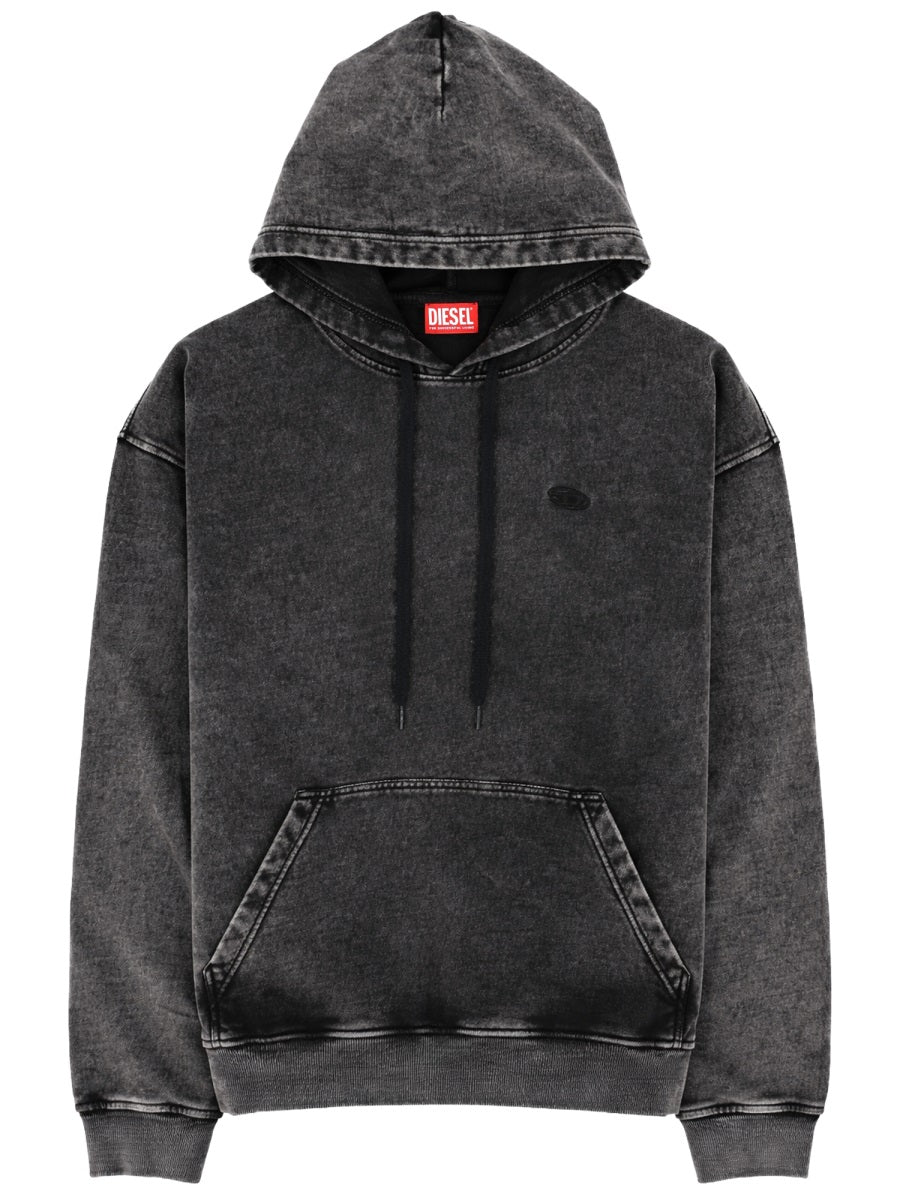 Diesel Men Felpa Con Logo DIESEL
