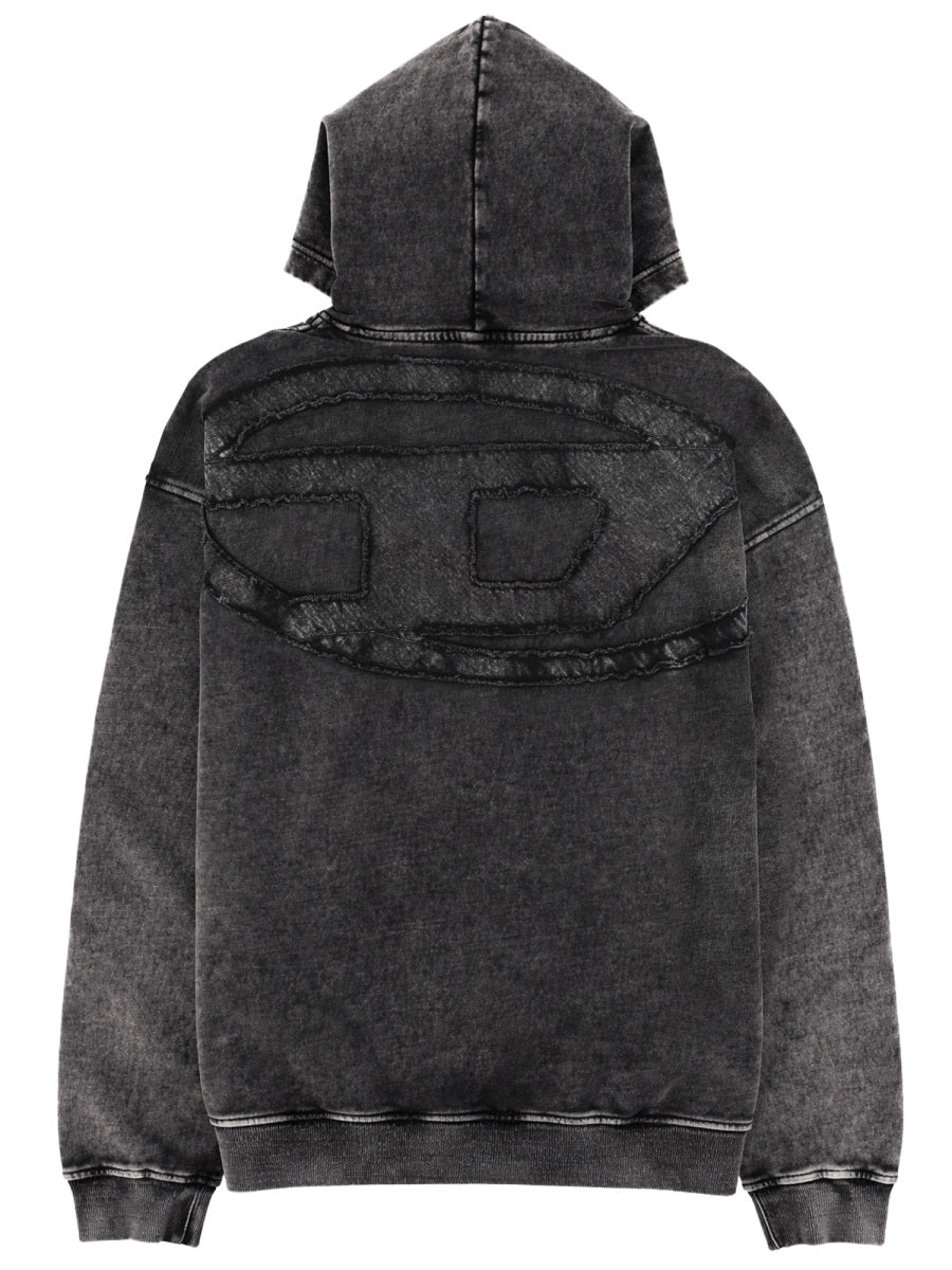 Diesel Men Felpa Con Logo DIESEL