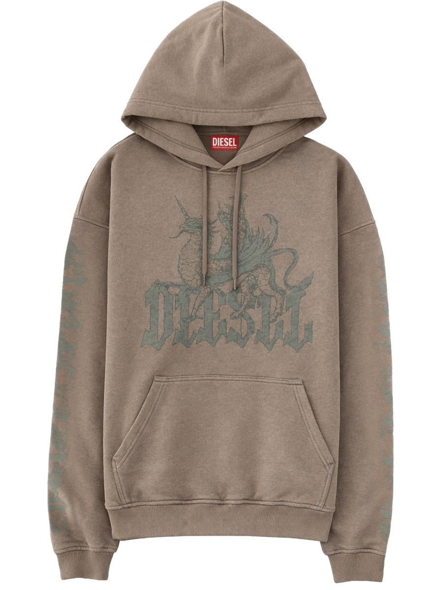 Diesel Men Felpa Con Logo