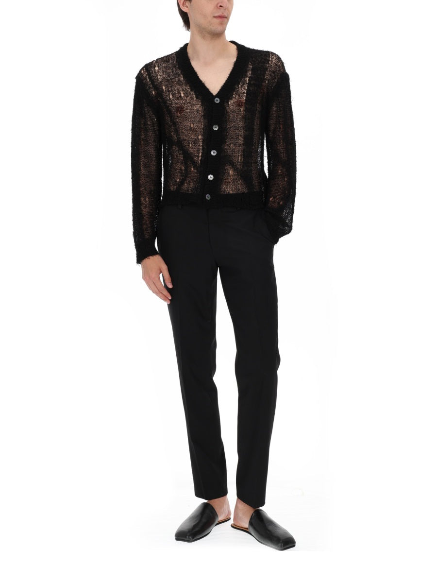 Our Legacy Men Cardigan Traforato OUR LEGACY