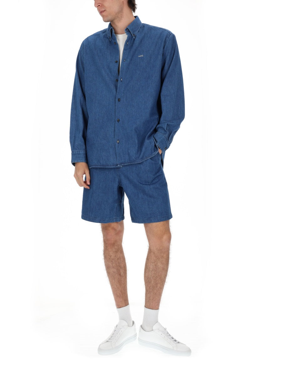A.P.C. Men Shorts "Norris" A.P.C.