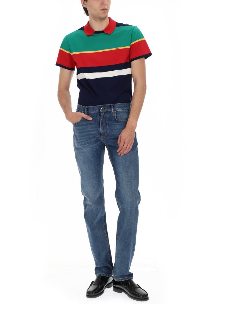 Versace Men T-Shirt In Jersey VERSACE
