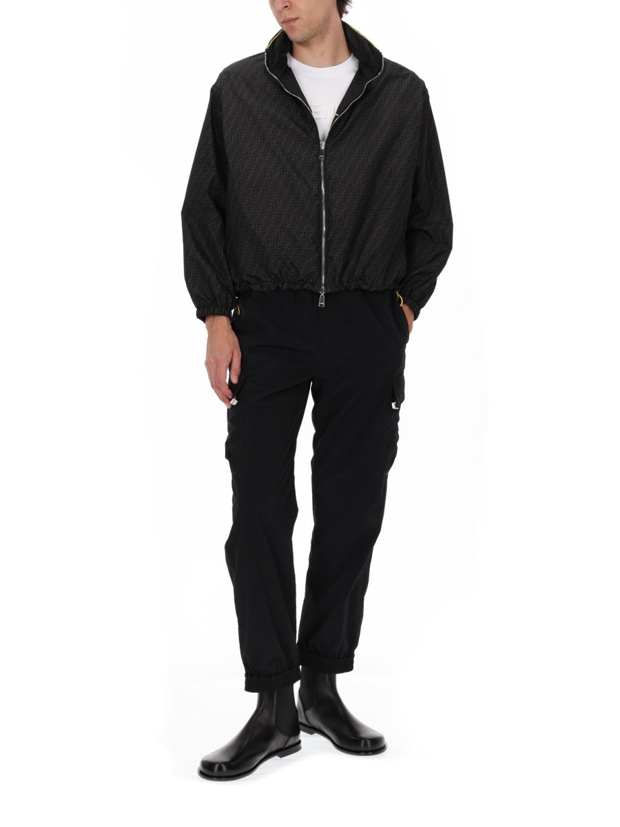 Fendi Men Giacca A Vento Reversibile FENDI