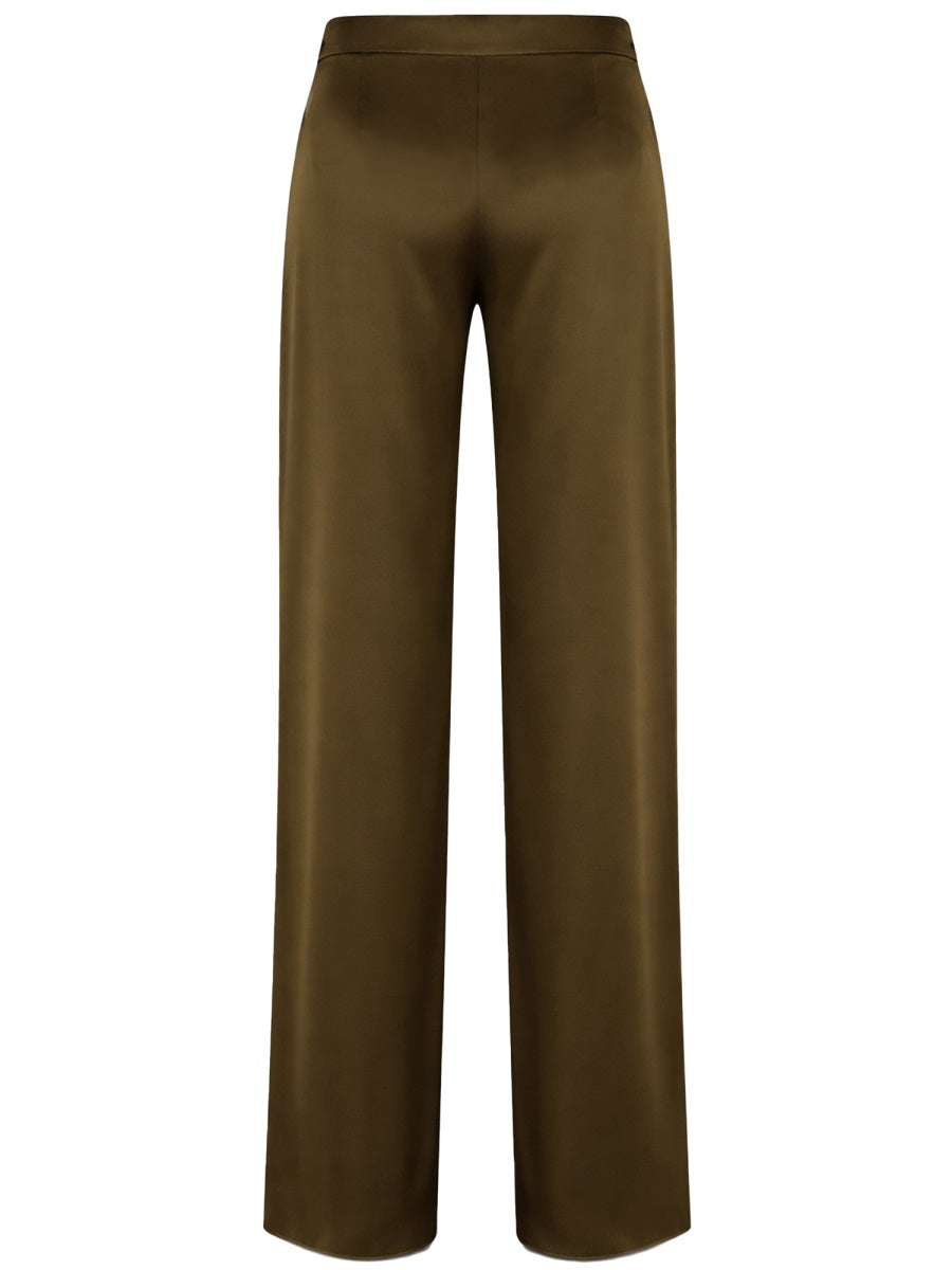 Max Mara Women Envers Satin Tailored Pants MAX MARA