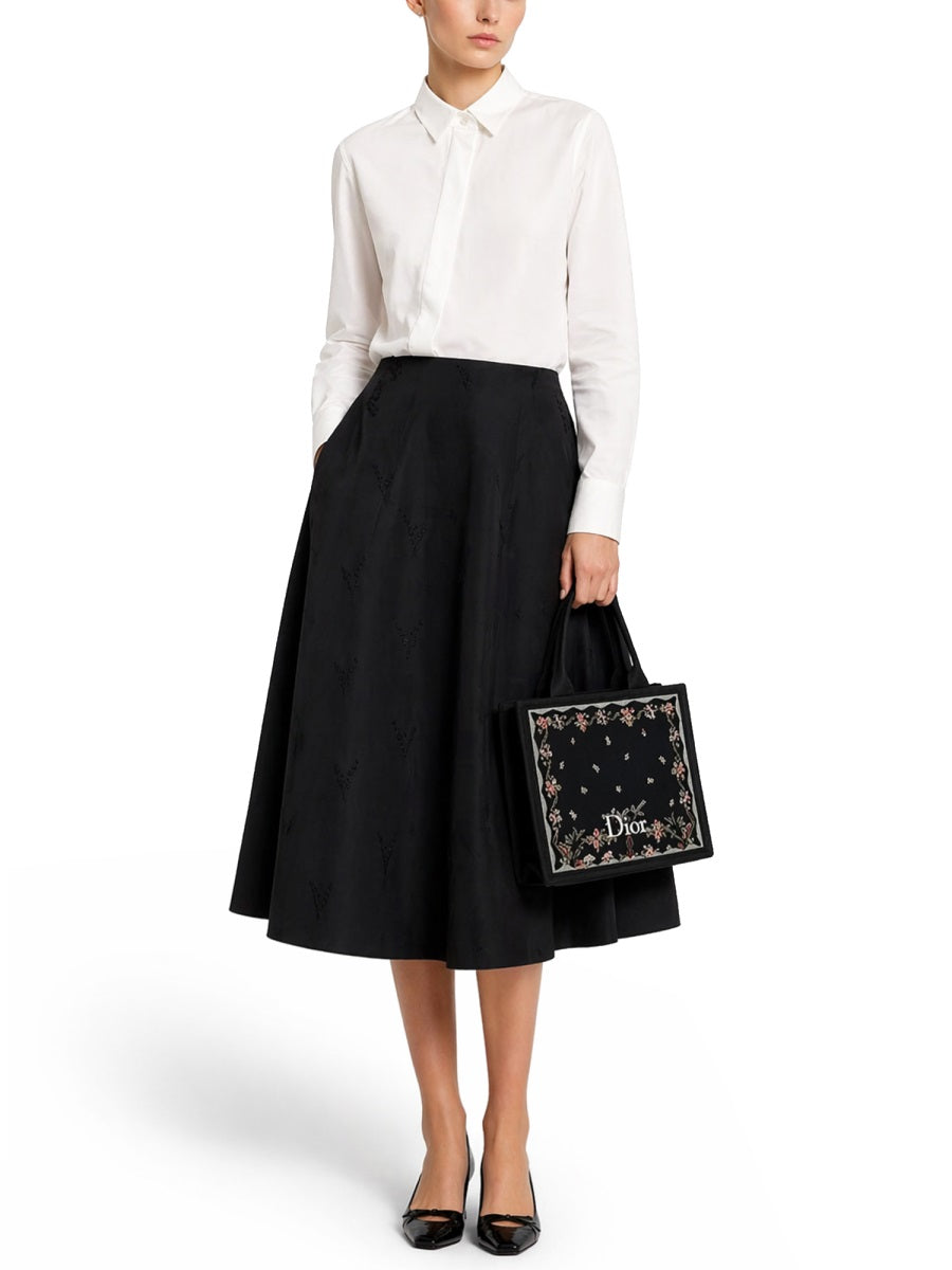 Dior Women Shirt With Asymmetrical Closure CHRISTIAN DIOR