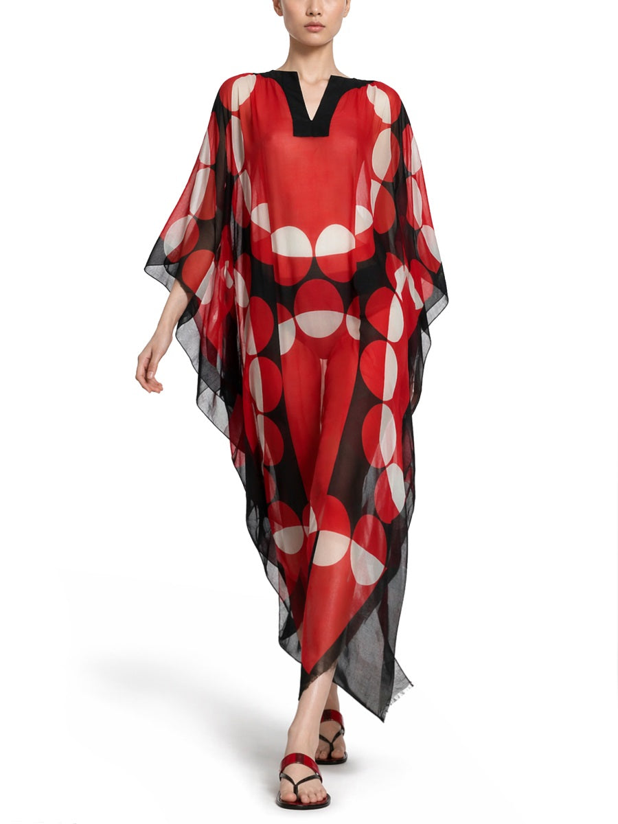 Dries Van Noten Women Caftano "Cartland" Con Stampa DRIES VAN NOTEN